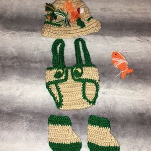 Crotchet Fisherman’s Outfit